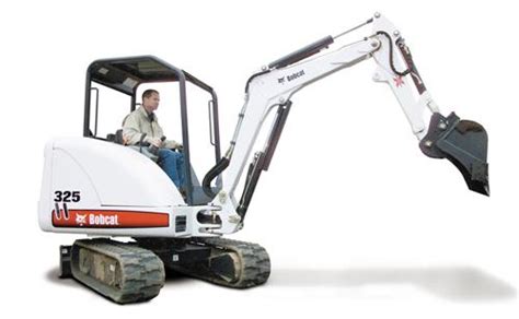 bobcat x 325 mini excavator specs|bobcat mini excavator size chart.